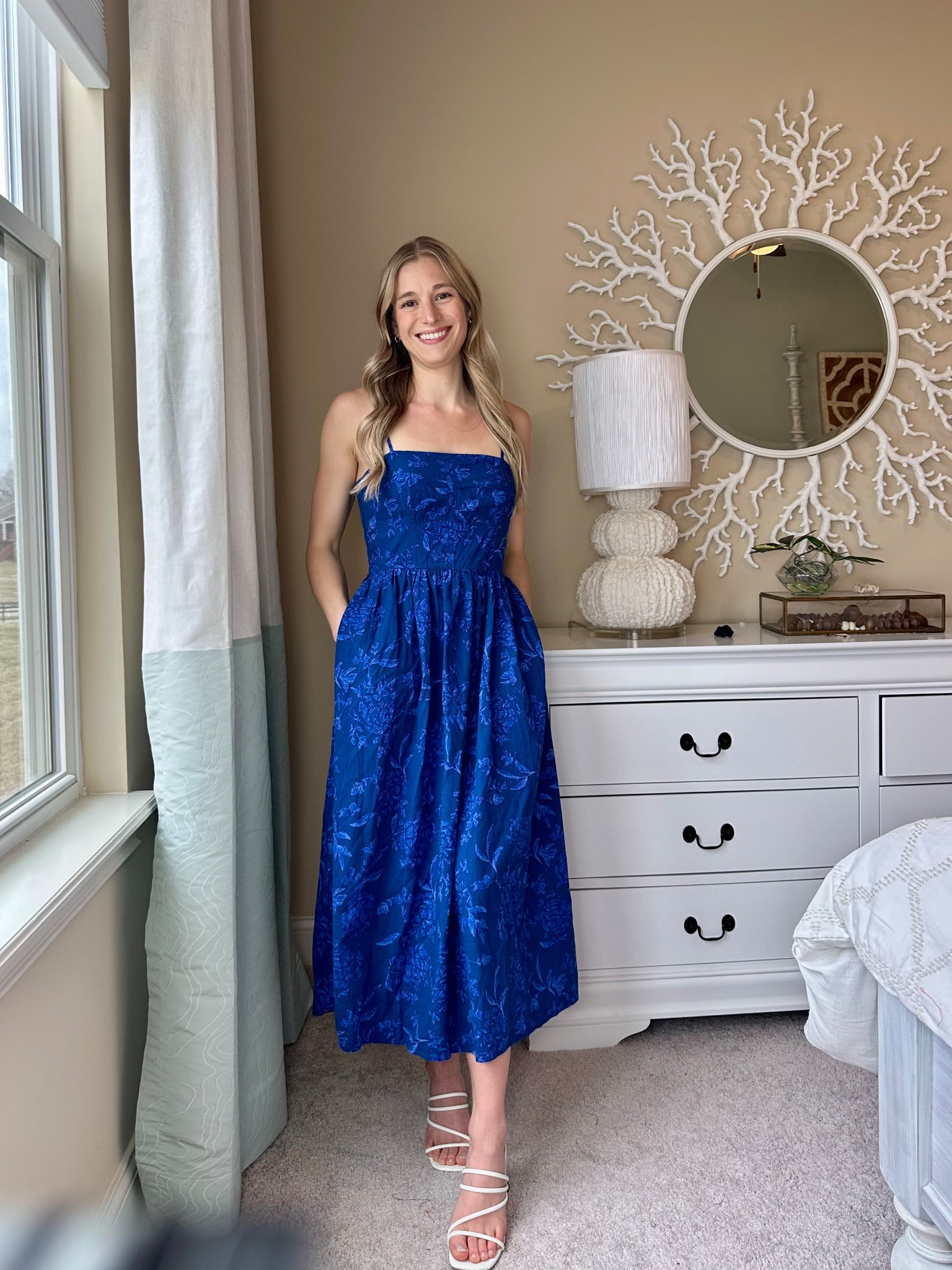 Dress xs TTS! Could size down one! Only $30!! And has pockets  

Wedding guest dress. Vacation dress. Resort dress. Vacation outfit. Cruise dress. Cruise outfit. Europe outfit. Europe dress. European vacation dress. European vacation dress. 

#LTKWedding
