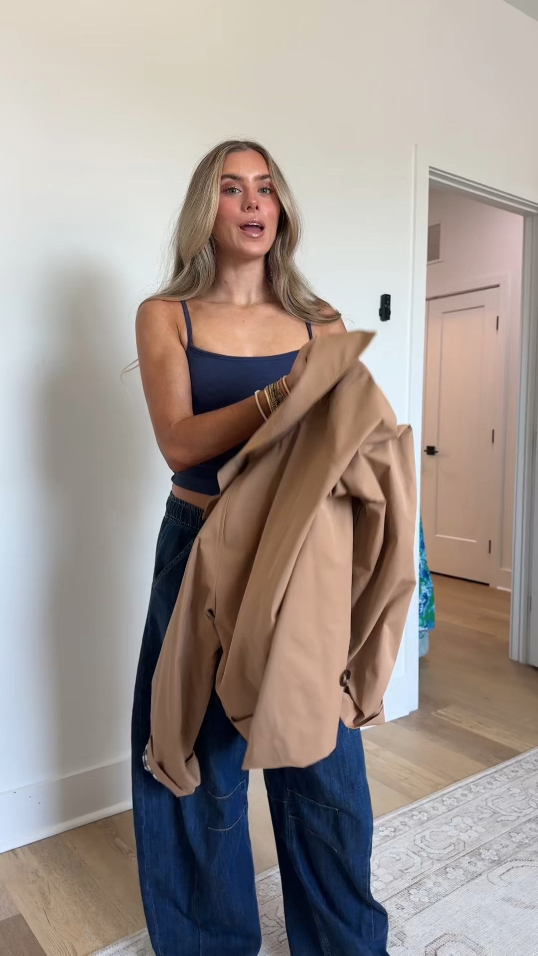 Amazon size small Tankaneo Womens Cropped Trench Coat Lightweight Single Breasted Jacket Fall Windbreaker Fashion Outerwear

#LTKSeasonal #LTKootd #LTKSaleAlert