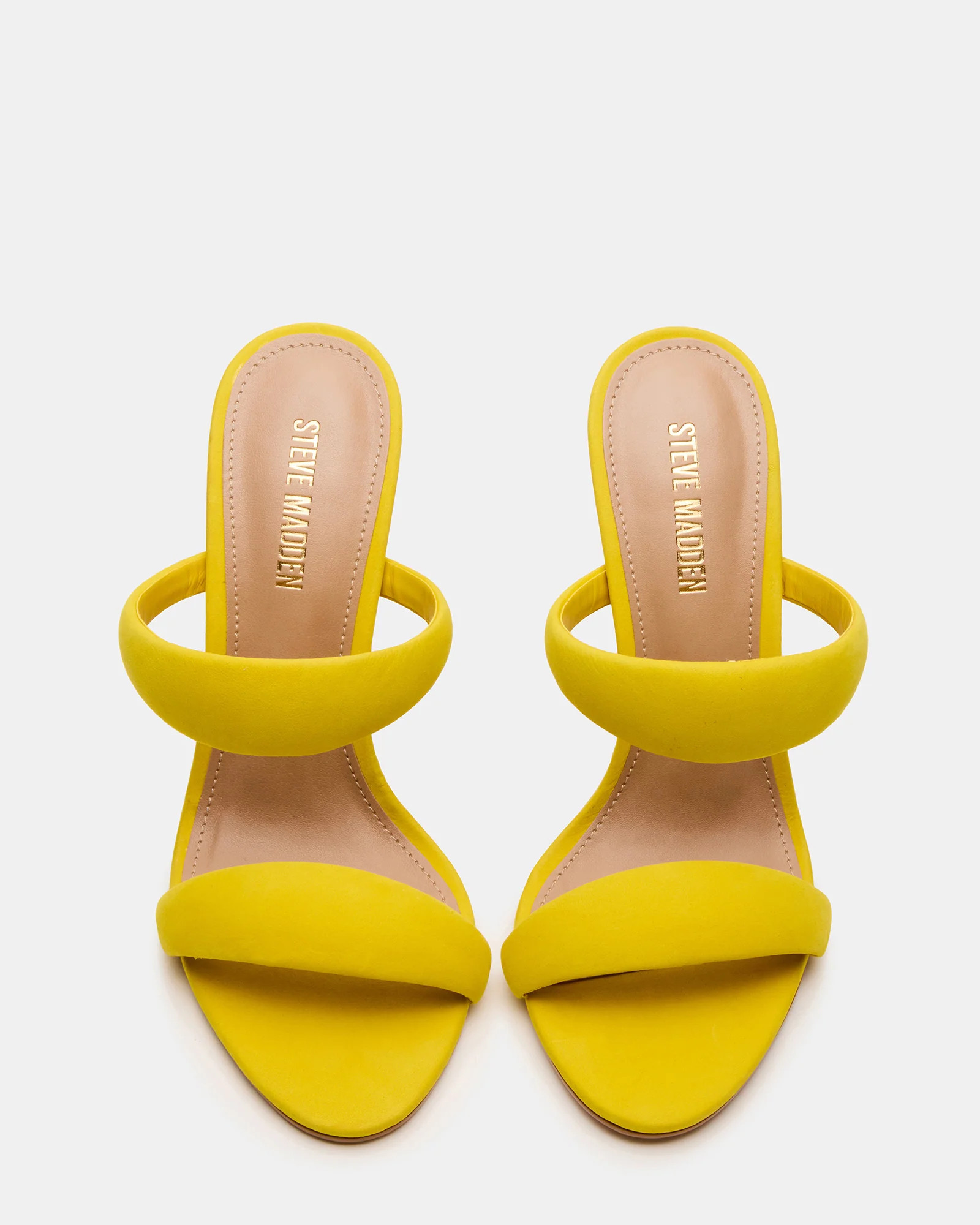 SATURN Yellow Stiletto Mule Women's Heel | Steve Madden (US)