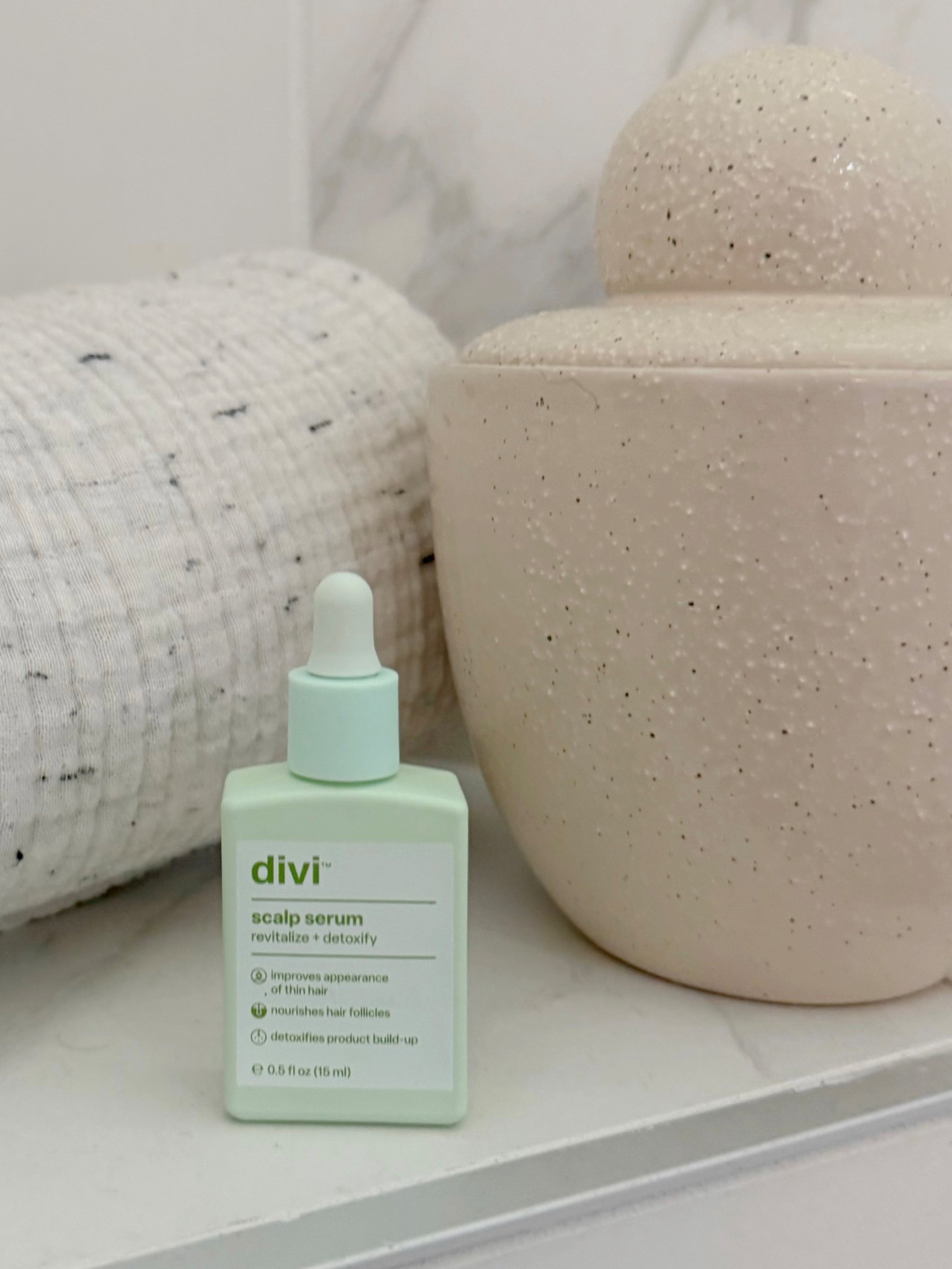 Say goodbye to thin hair with this amazing scalp serum! It revitalizes and detoxifies while promoting healthy hair growth. Perfect for anyone struggling with thinning hair. 💚 @Divi Official 

Use my code HOUSETOHOME to save 


#haircare #thinninghair #hairserum #scalpserum #hairproducts #dailyroutine #divi 

#LTKdayinmylife #LTKselfcare #LTKBeauty