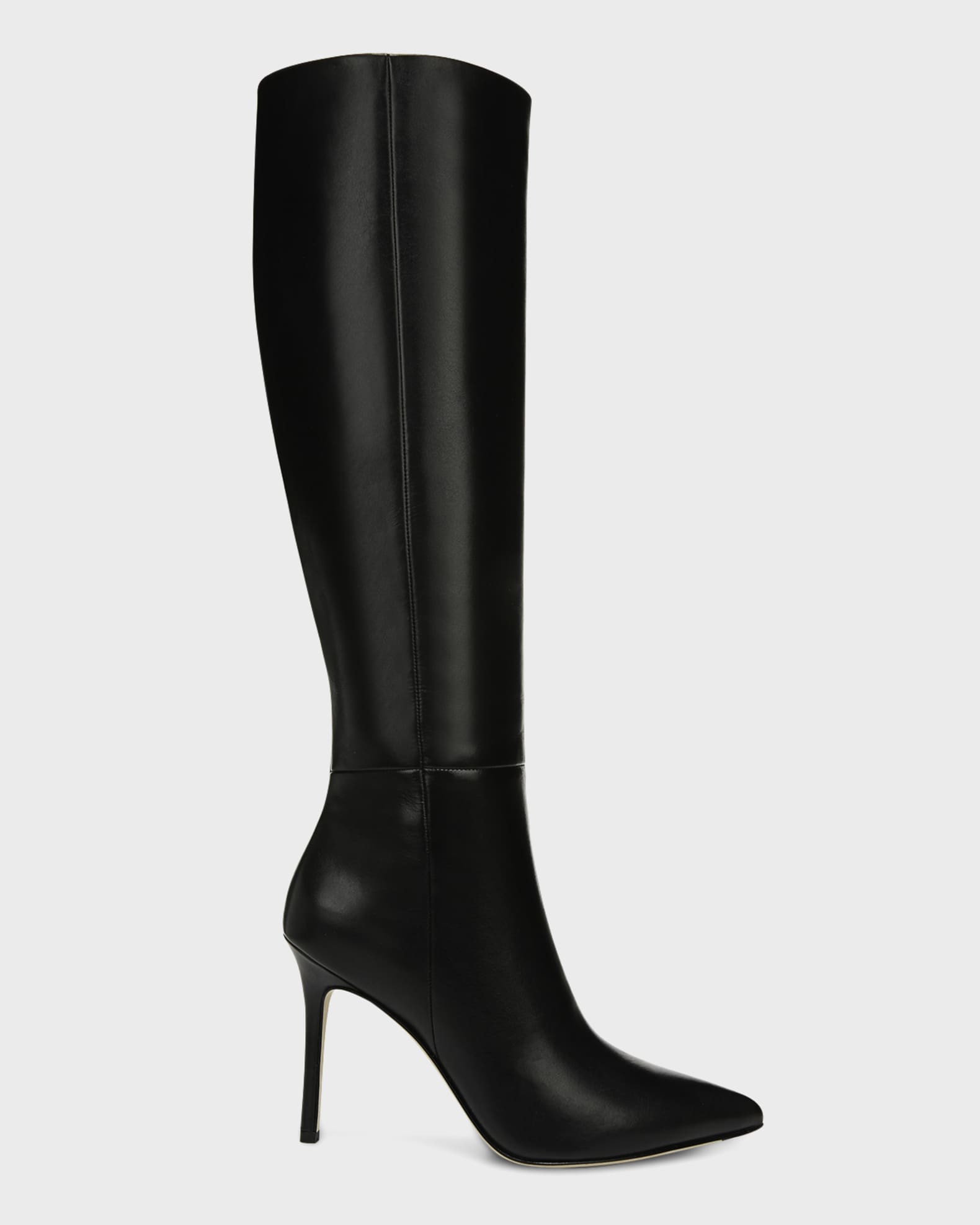 Veronica Beard Lisa Leather Stiletto Boots | Neiman Marcus