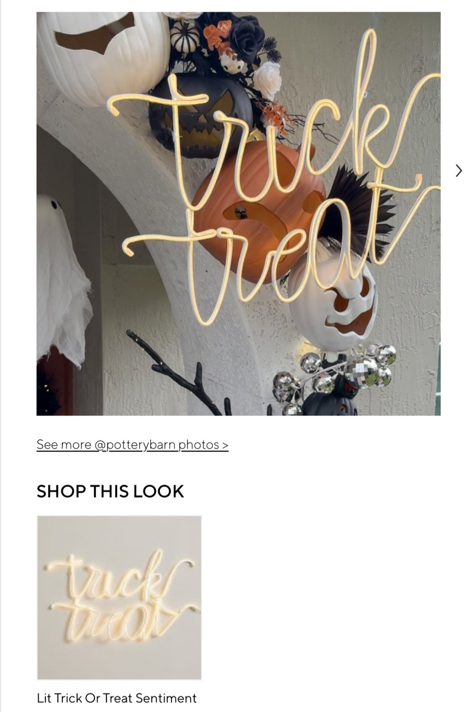 Hey Holiday Gals! If you’ve been eyeing this neon sign all season like I have then you need to know it’s on sale!!! Woo hoo!!! AND…could possibly still be at your door step by Halloween!!! It’s a win-win!! Check out Pottery Barn’s Halloween Clearance! 

#LTKParties #LTKHalloween #LTKHome