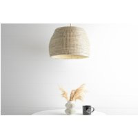 Large White Basket - Pendant Light Boho Lighting Kitchen Unique Model No. 6007 | Etsy (UK)