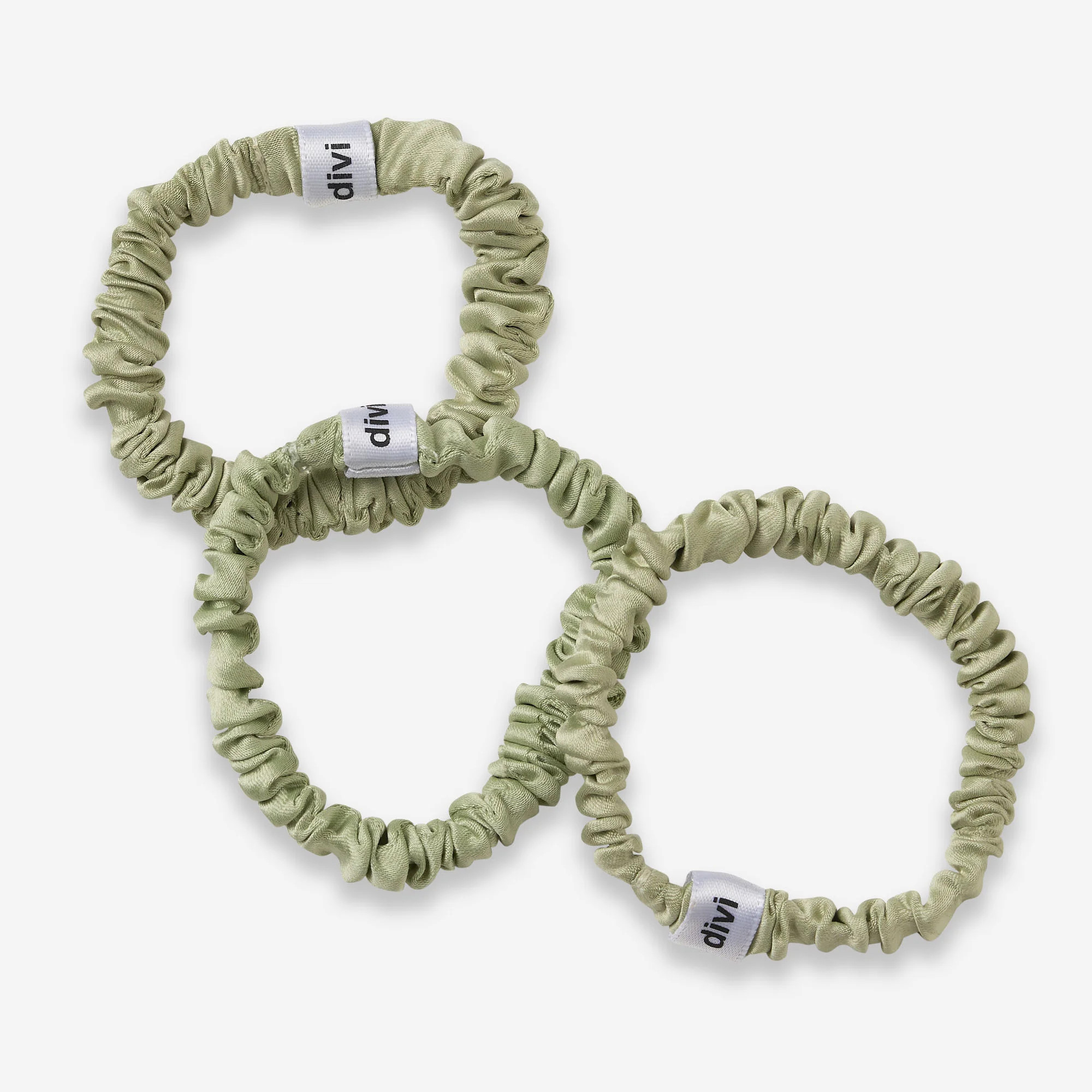 Divi Scrunchie 3-Pack | Silky, Anti-Breakage Hair Scrunchies | Divi Official