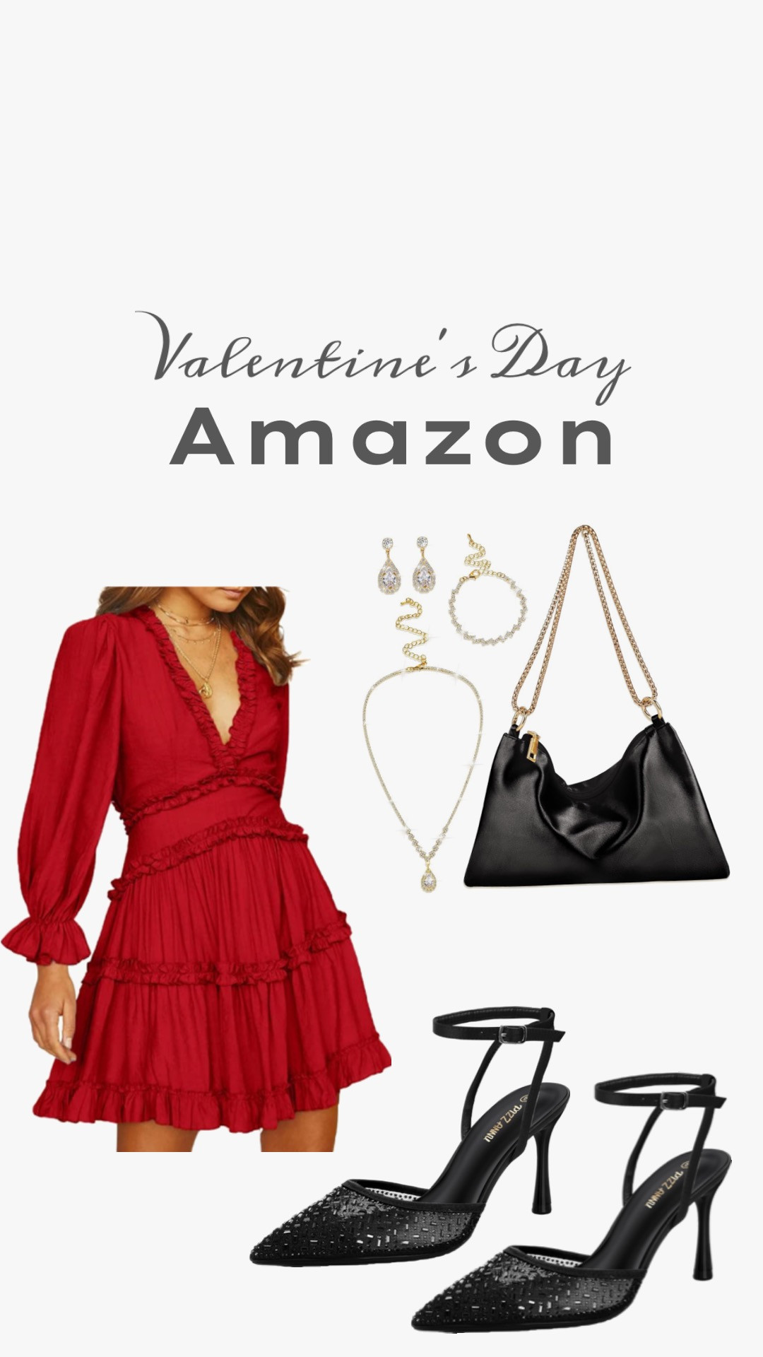 Dokotoo Womens 2024 Summer Spring Deep V Neck Ruffle Long Sleeve Open Back Flowy Mini Dress | Amazon (US)