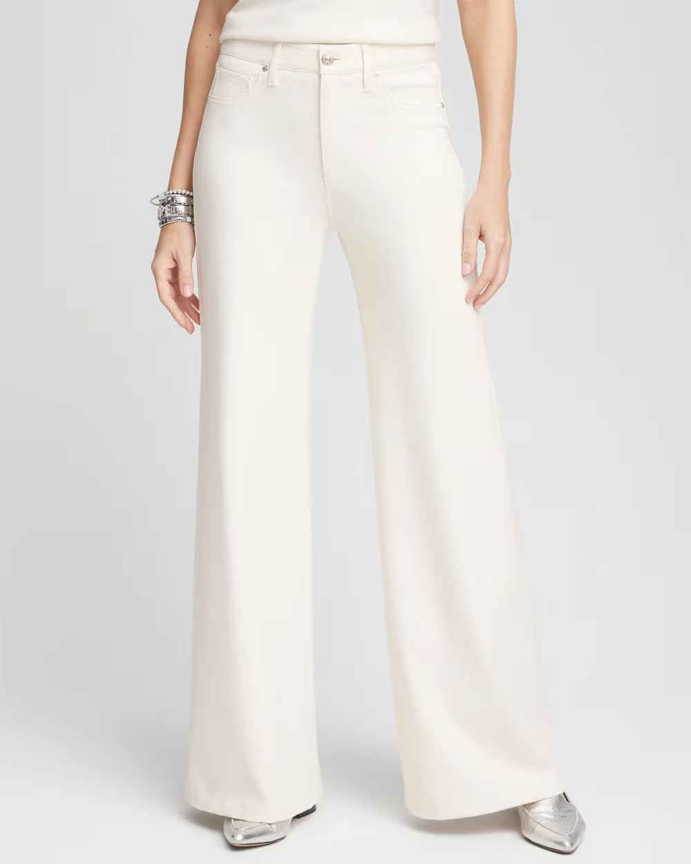 High Rise Wide Leg Ponte Pants | Chico's