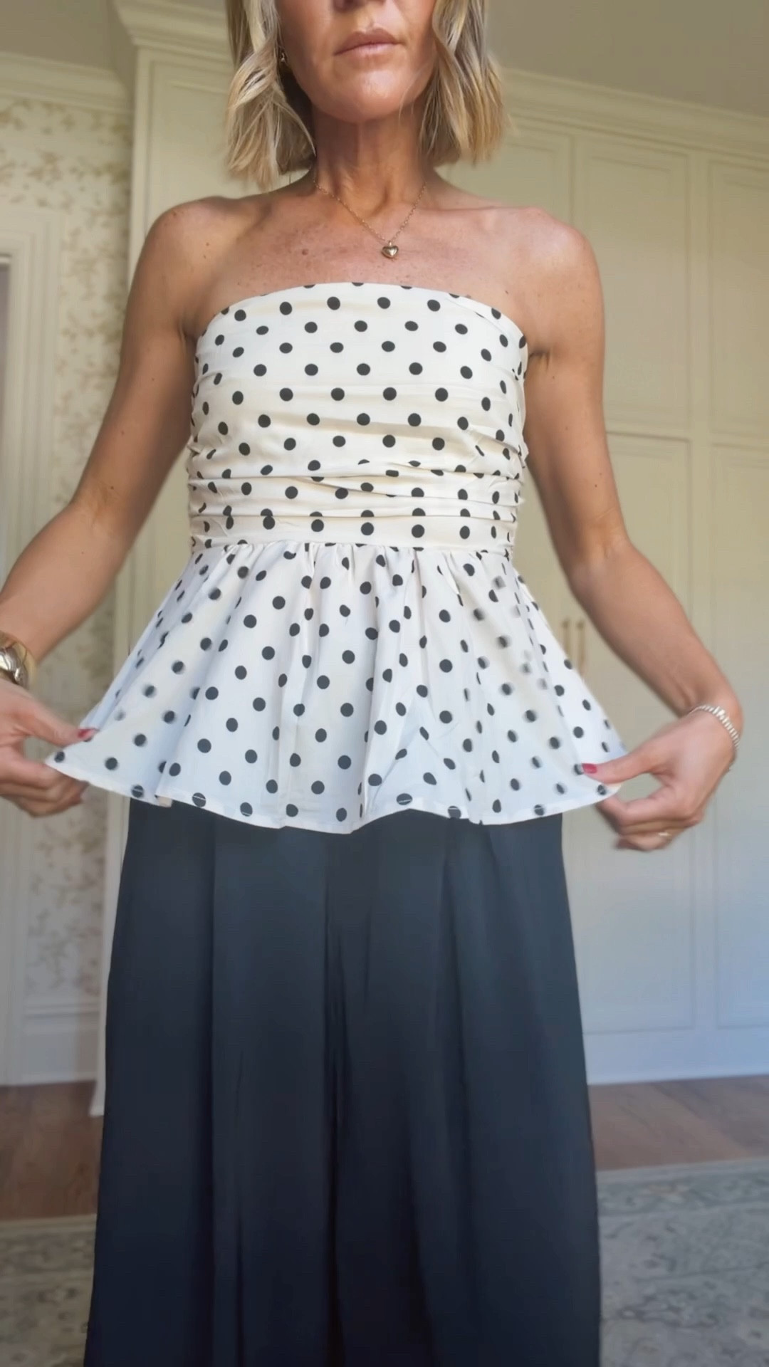 Small in top and pants 