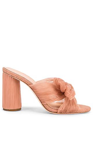 Penny Pleated Knot Mule in Beauty | Revolve Clothing (Global)