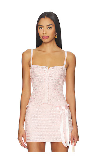 Niraya Cami in Dusty Pink | Revolve Clothing (Global)