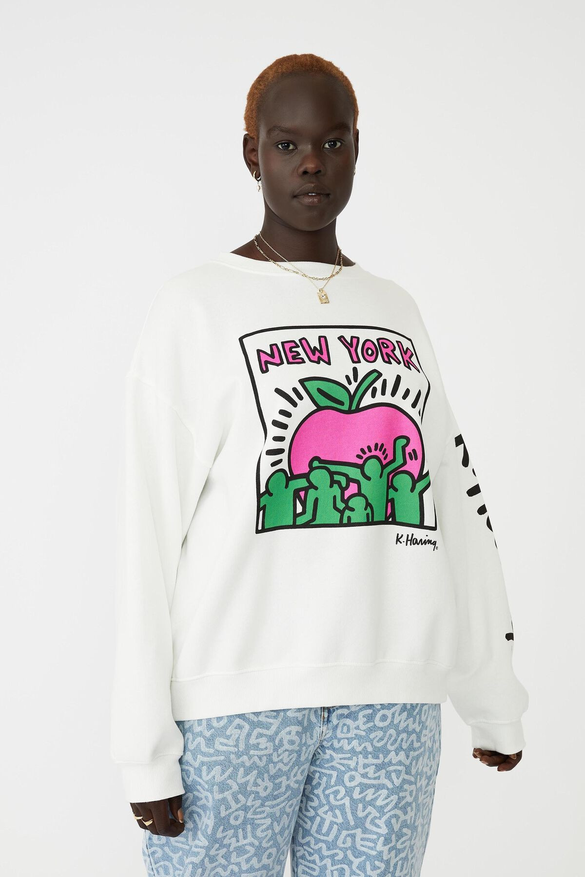 Curve Keith Haring Crew Sweatshirt | Cotton On (ANZ)