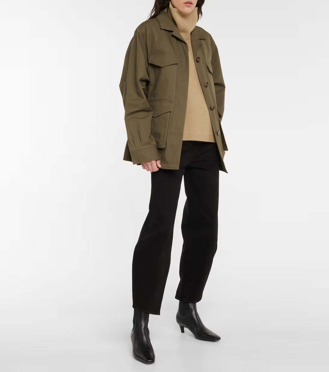 Leather ankle boots | Mytheresa (UK)