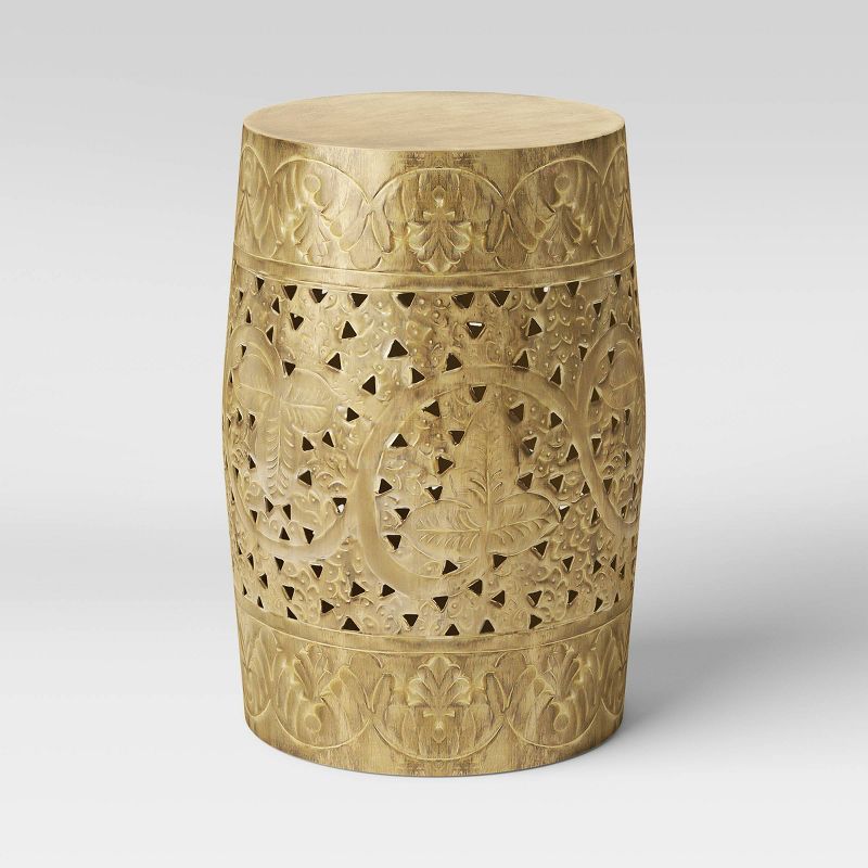 Metal Drum Table - Gold - Opalhouse™ | Target