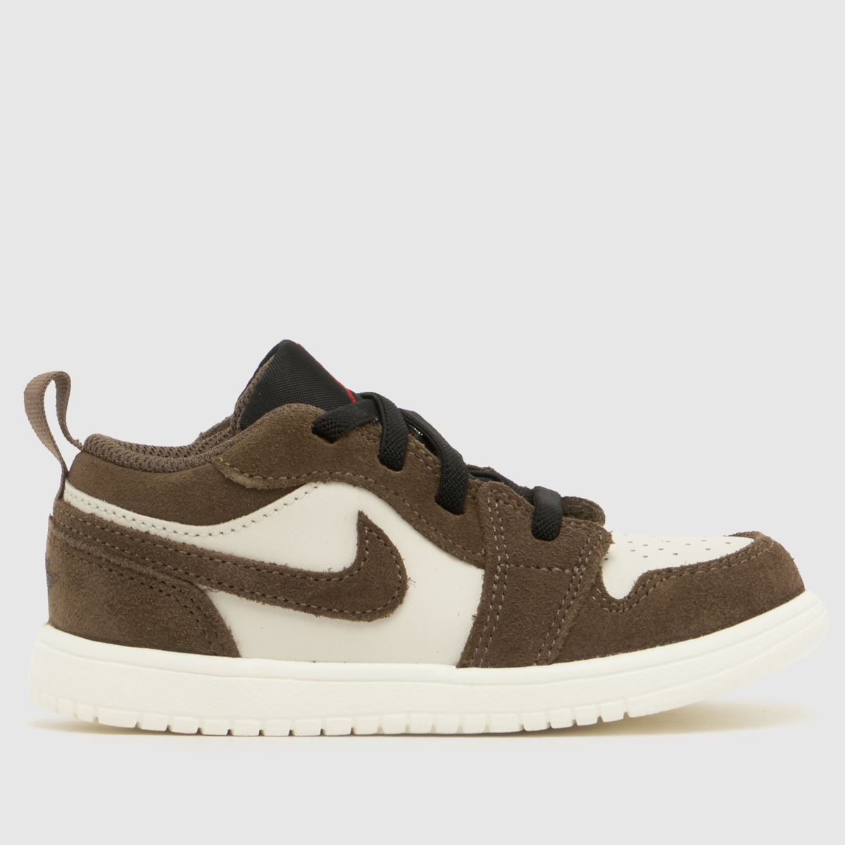 Kids Toddler Beige & Brown Nike Jordan 1 Low ALT Trainers | schuh | Schuh