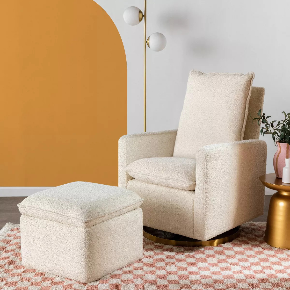 Babyletto Cali Pillowback Swivel Glider | Target