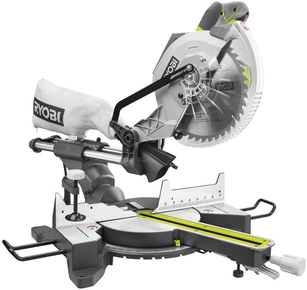 15 Amp 10 in. Sliding Compound Miter Saw | Amazon (US)