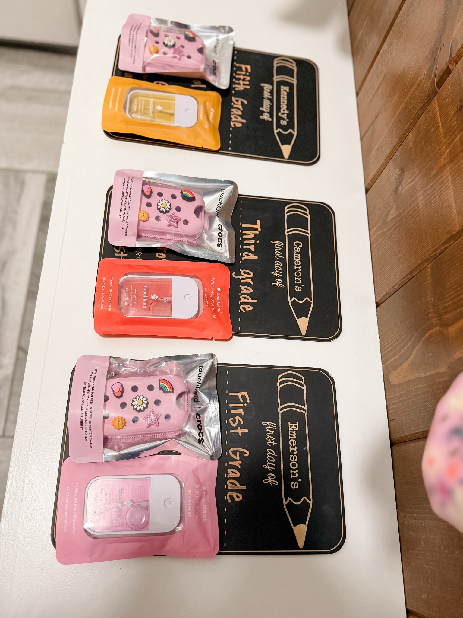 Back to school 
Back to school gift
Crocs x touch land 