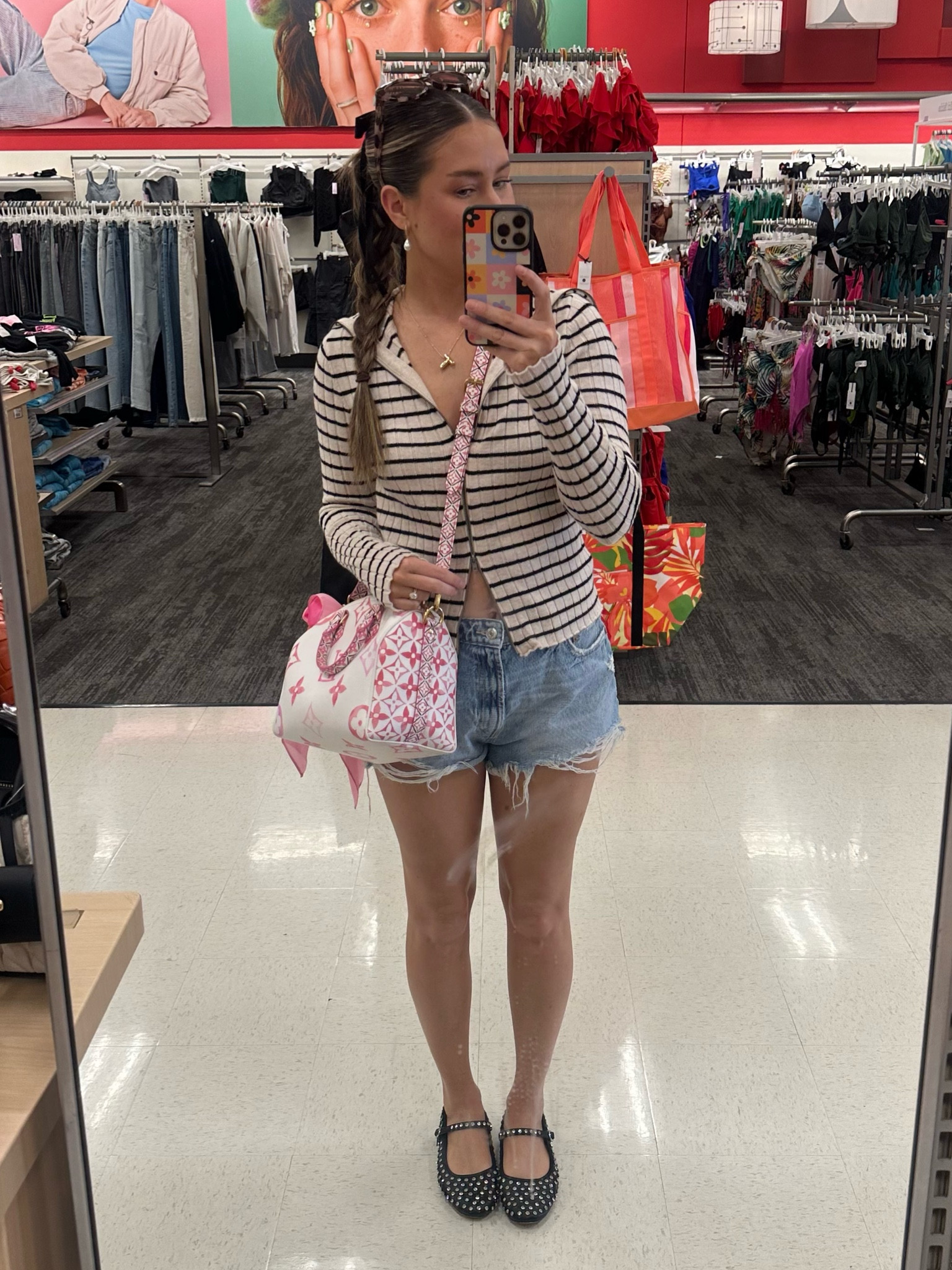 Pre fall fashion at target. I love this top and it comes in black! 