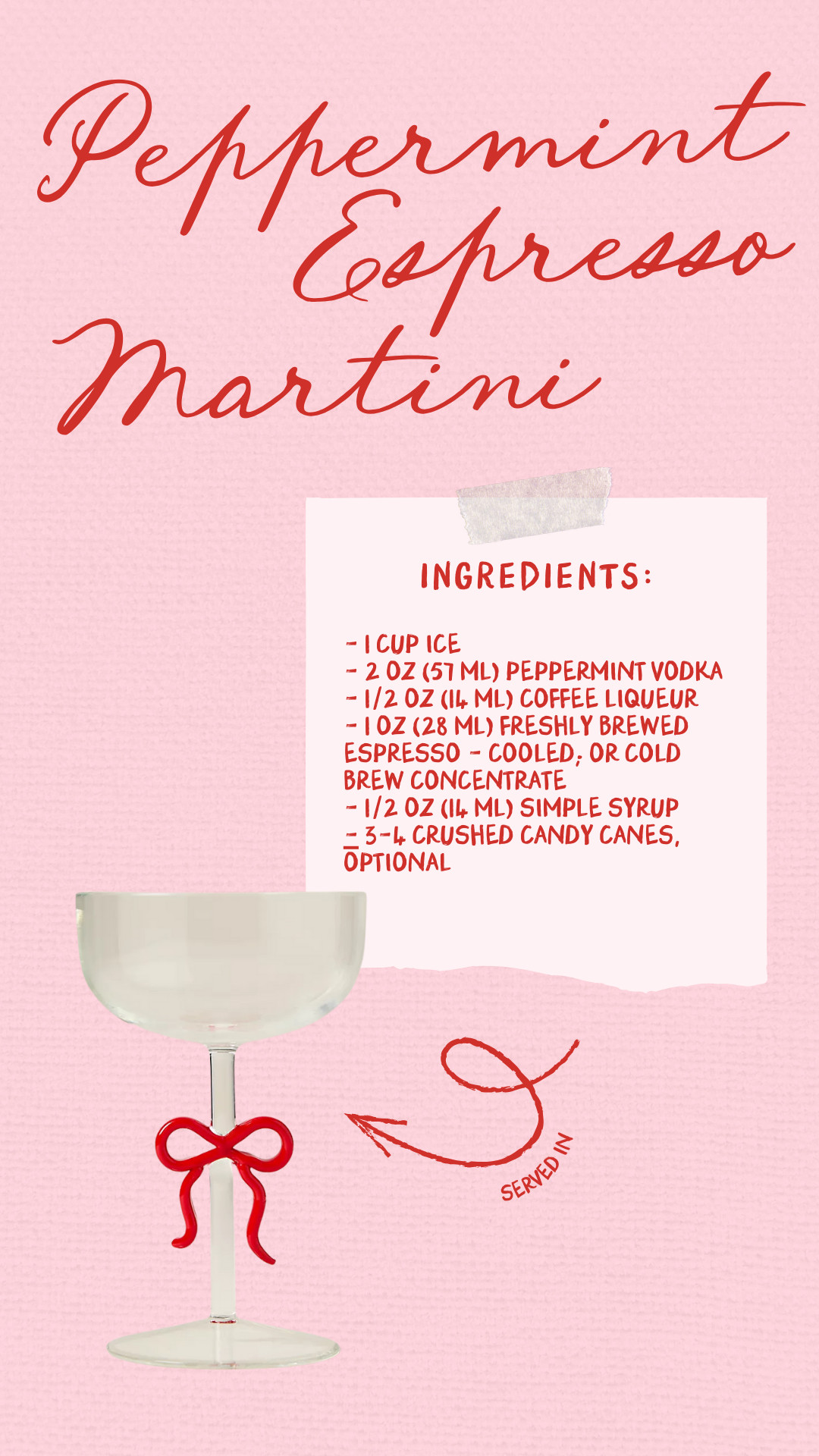 The cutest martini glass!!  

 #LTKHoliday #LTKSeasonal #LTKHome