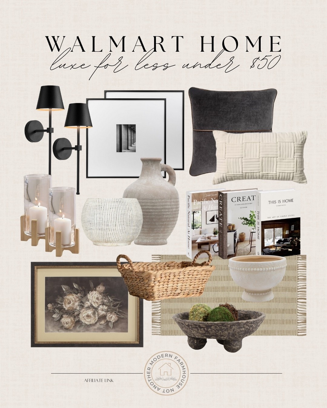 Walmart designer-inspired home decor for under $50 ✨ Timeless textures, neutral tones and elevated accents that look high-end without the splurge. 


Designer look decor, home decor under $50, walmart home finds, affordable luxury decor, neutral home decor, modern farmhouse style, budget friendly home decor, walmart decor finds, elevated home style, living room decor ideas, aesthetic home accents, luxe for less decor. 

 #LTKHome
