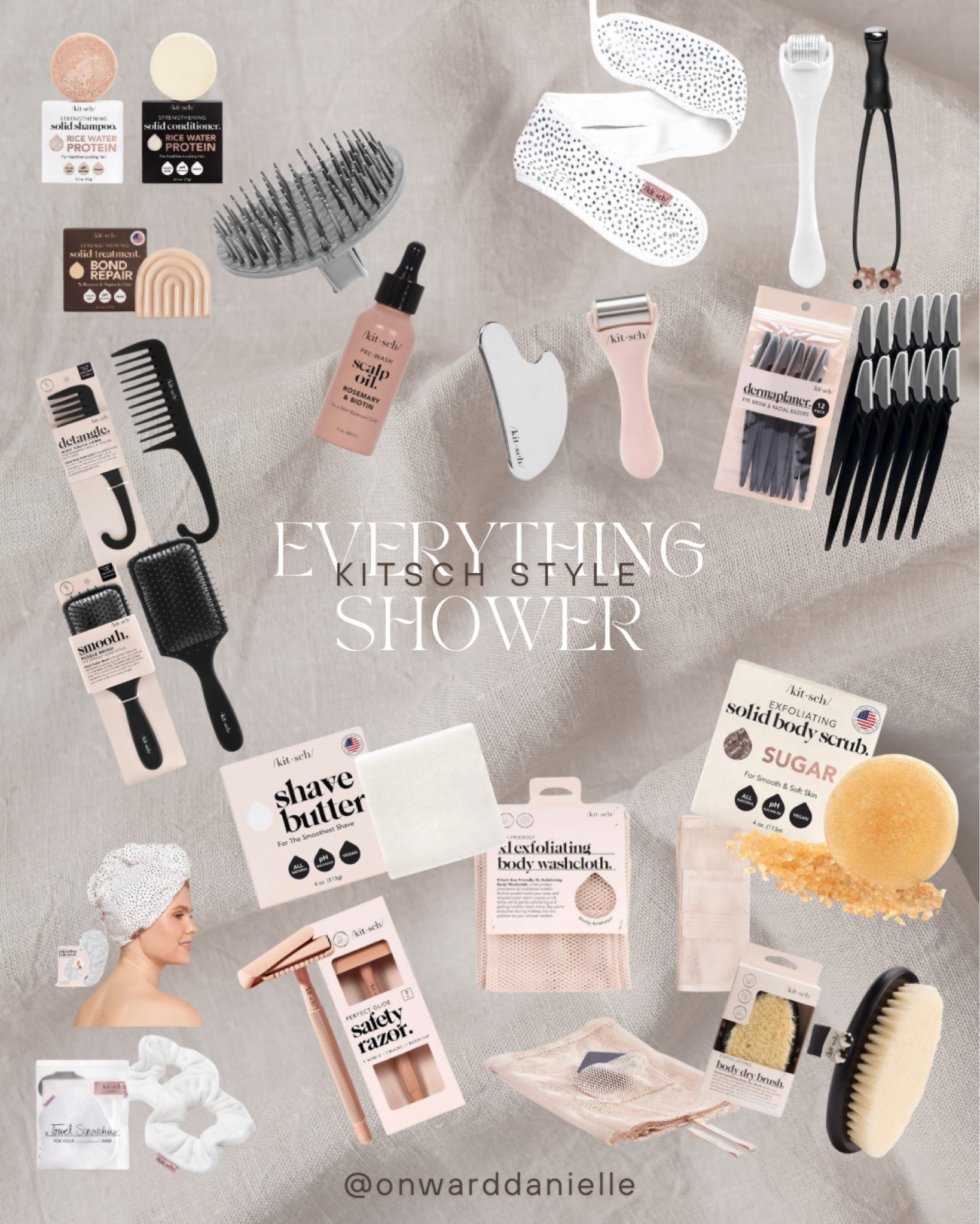 For the Everything Shower kind of nights - Kitsch Products 🖤🖤 

#LTKbeauty #LTKfindsunder50