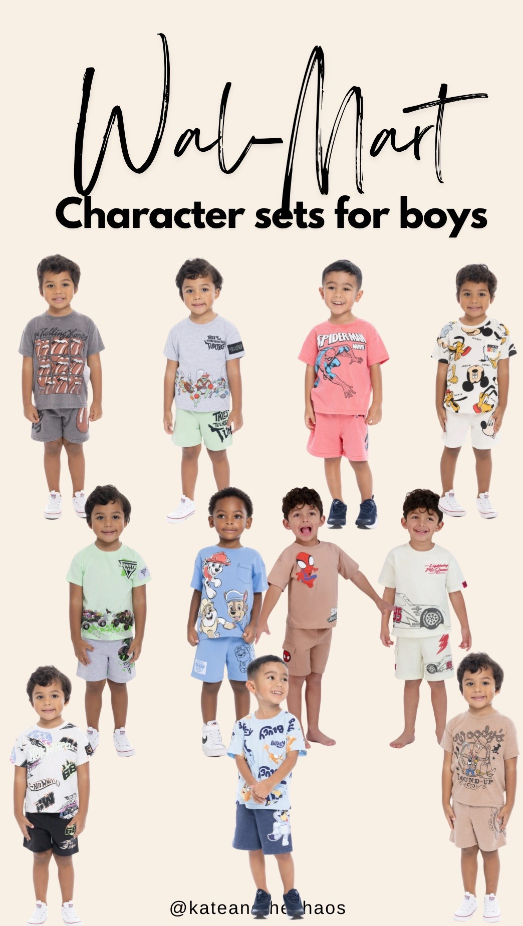 The cuuuutestttttt character sets from Wal-Mart for little boys!!!! Only $12.98 per set! 

#boystyle #boysets #toddlersets #toddlerboysets 

#LTKKids #LTKFamily #LTKStyleTip