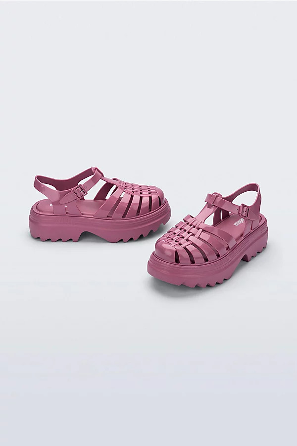 Melissa Possession Jelly Platform Fisherman Sandals in Lilac, Women's at Urban Outfitters | Urban Outfitters (US and RoW)