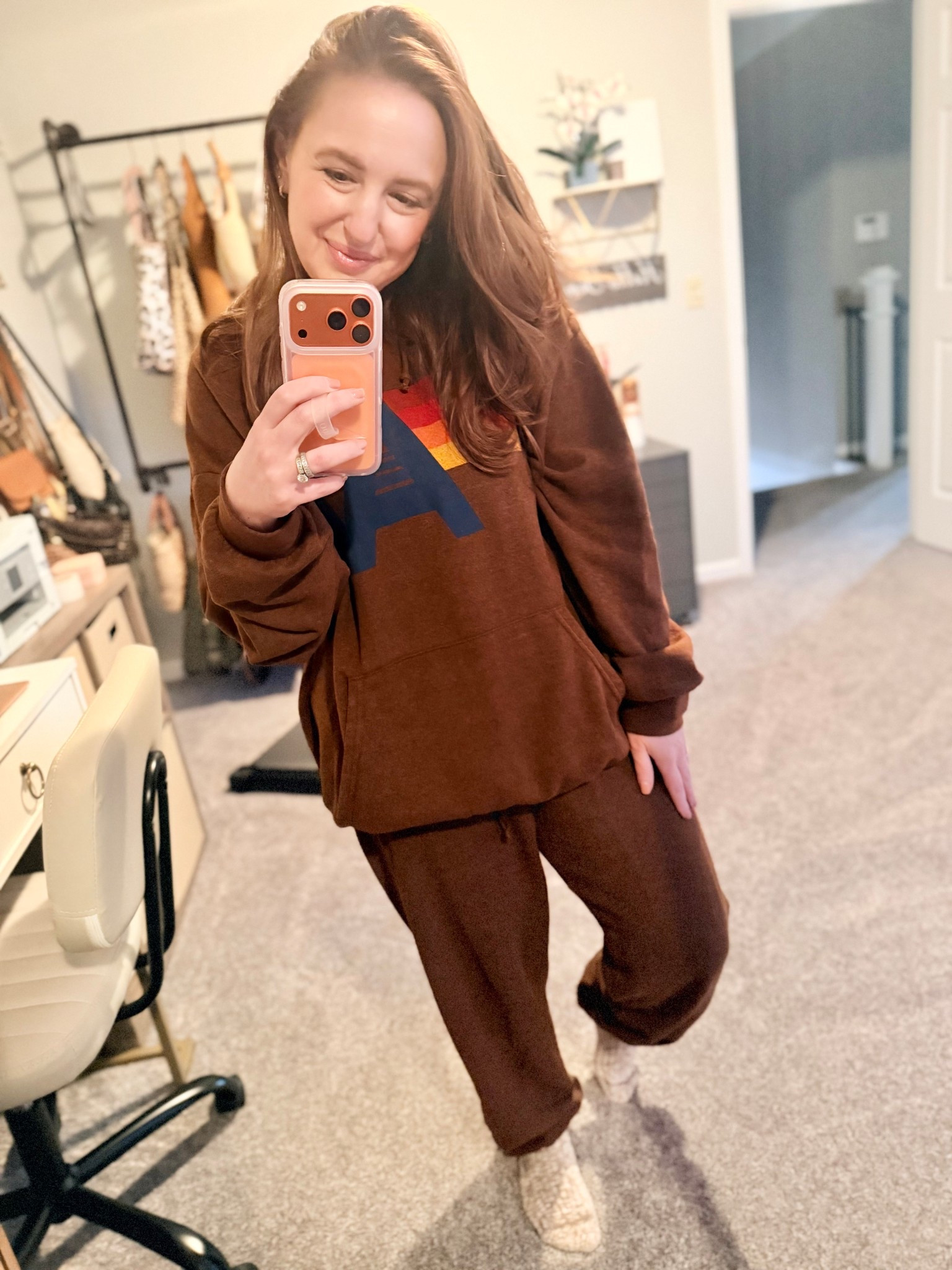Matching sets are basically all I’m wearing!  Still getting over whatever weird virus I have, so comfy it is!

Aviator Nation sets are super soft!  I love the chocolate brown color! 🤎

#LTKOver40 #LTKGiftGuide #LTKootd