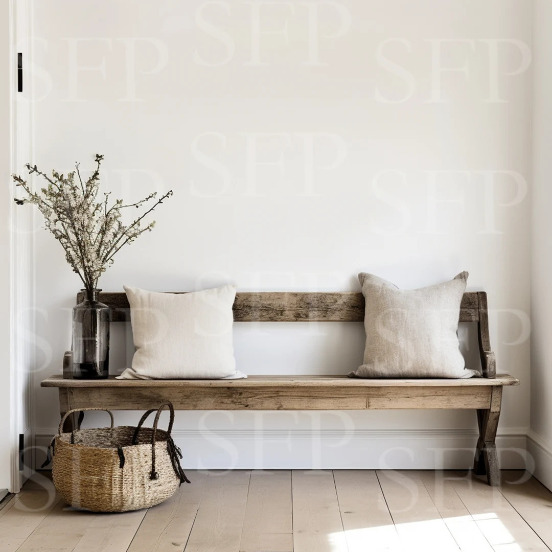 Rustic Farmhouse Hallway Wall Art Mockup 236 - Etsy | Etsy (US)