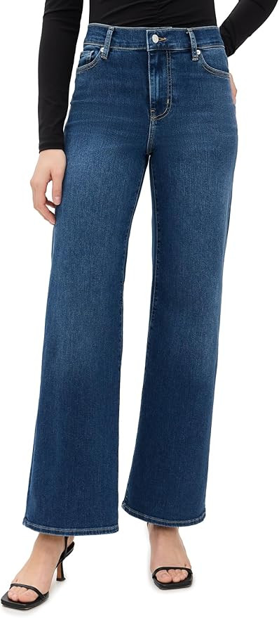 FRAME Women's Le Slim Palazzo Jeans | Amazon (US)