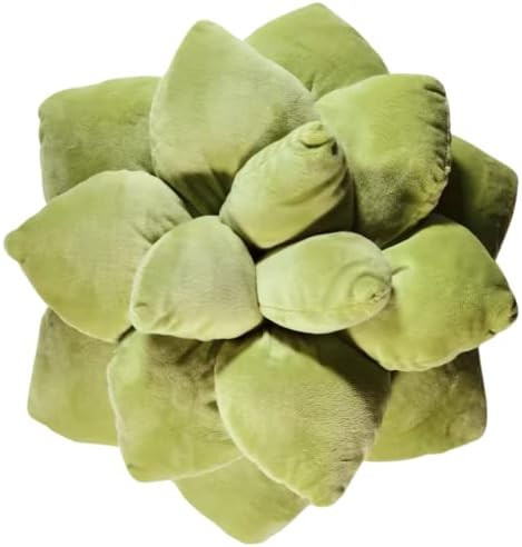 Abound Lifestyle 3D Succulent Throw Pillow, Cactus Plush, Flower Plant Shaped Cushion for Living Roo | Amazon (US)
