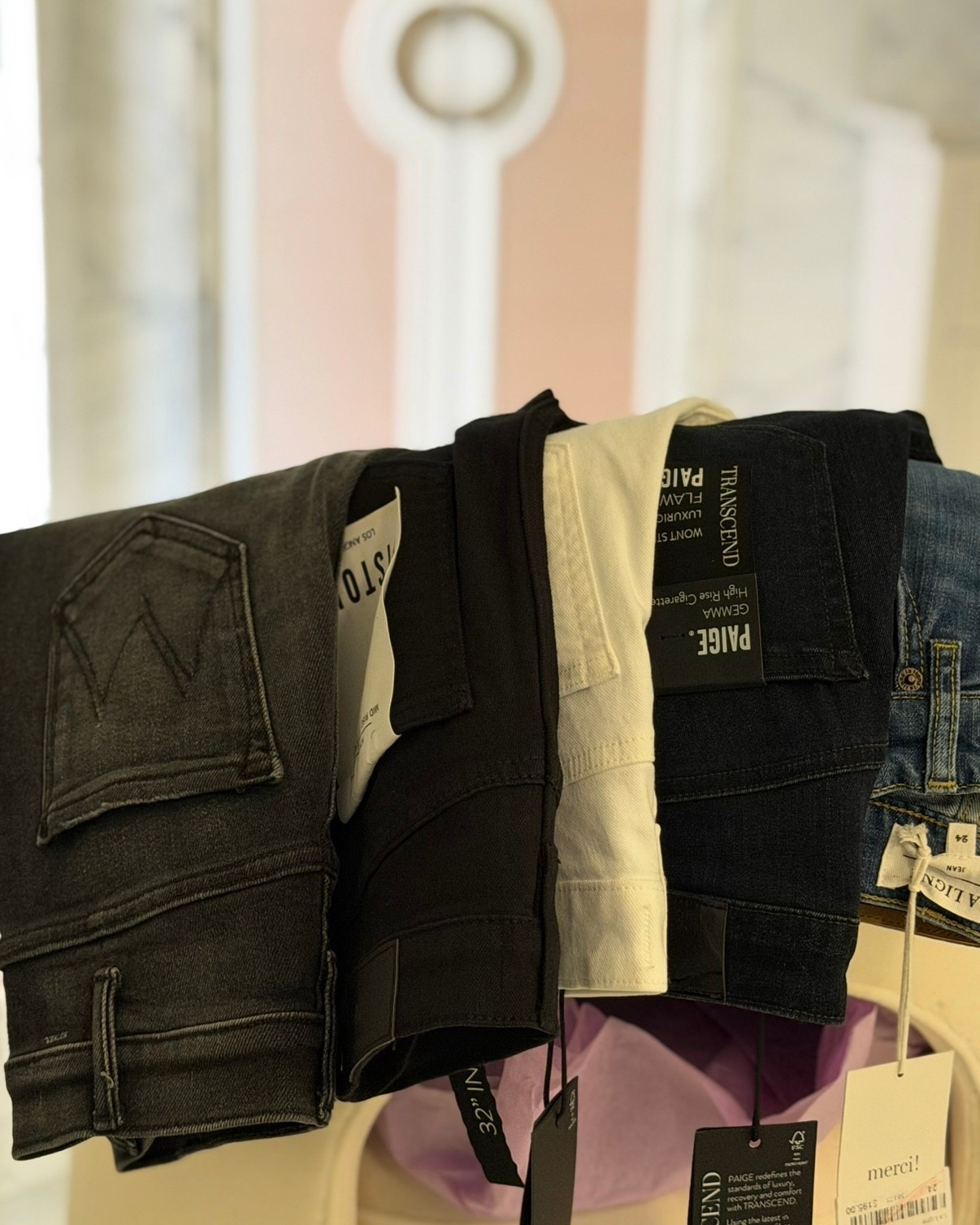 On the hunt for the perfect pair of jeans and accidentally ended up liking all of them😅#jeans # denim