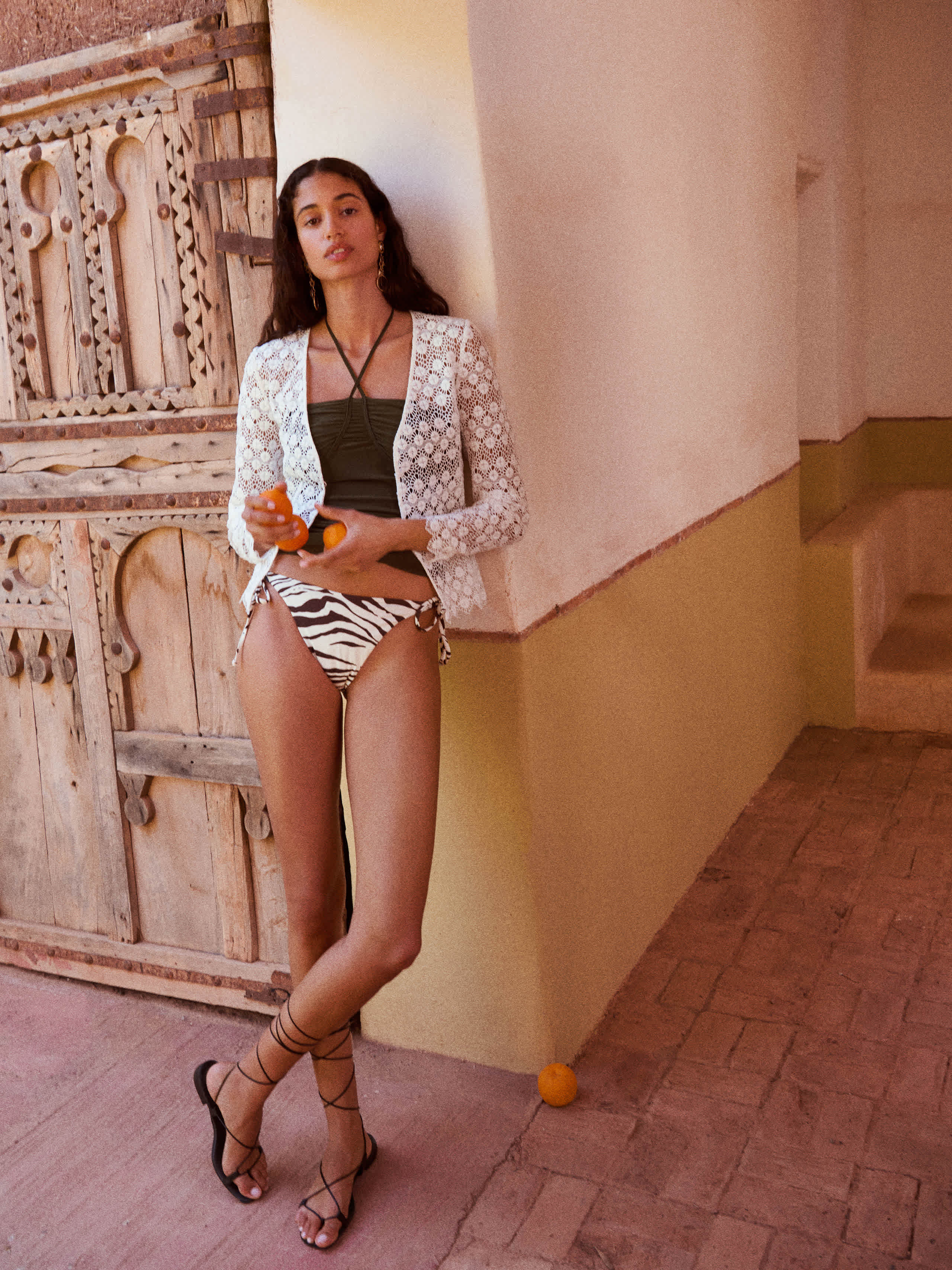 Reformation Elba Bikini Bottom Natural Medium | Reformation (Global)