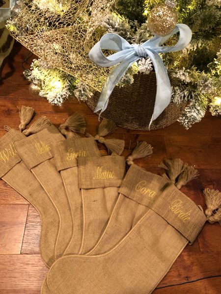 New stockings this year on sale plus free monogramming! 🙌🏻

Linking these plus a little sneak peek at my more neutral, grand millinial/chinoiserie chic tree theme this year 😊

#LTKsalealert #LTKHoliday #LTKSeasonal