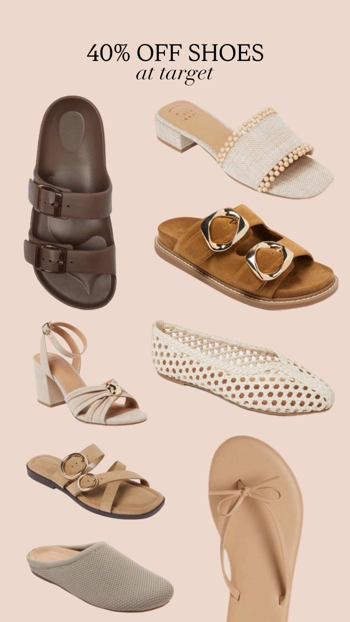 40% off women's shoes @Target!!!