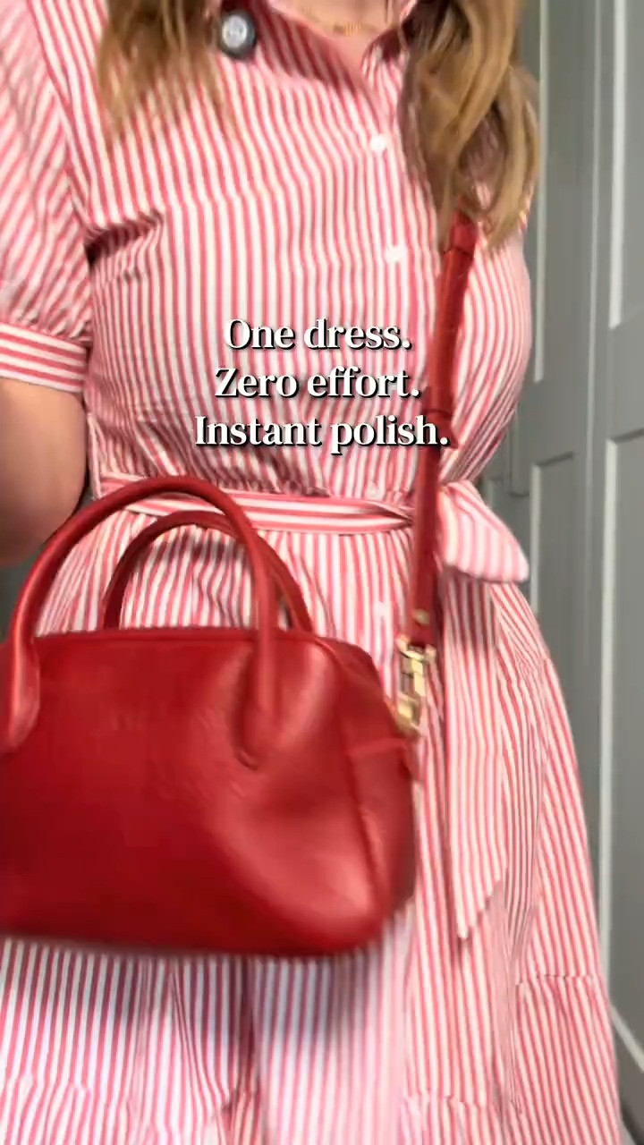 The stripes + flowy fit just make this so easy to wear… no overthinking, just done.

#LTKFinds #LTKUnder100 #LTKStyle
#ShirtDress #EffortlessStyle #EverydayLook #earnscommissions 

 #LTKootd #LTKOver40 #LTKTravel