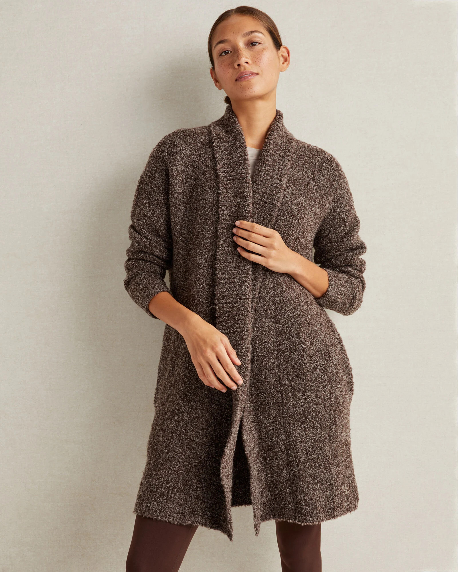 Merino Bouclé Cardigan | Haven Well Within