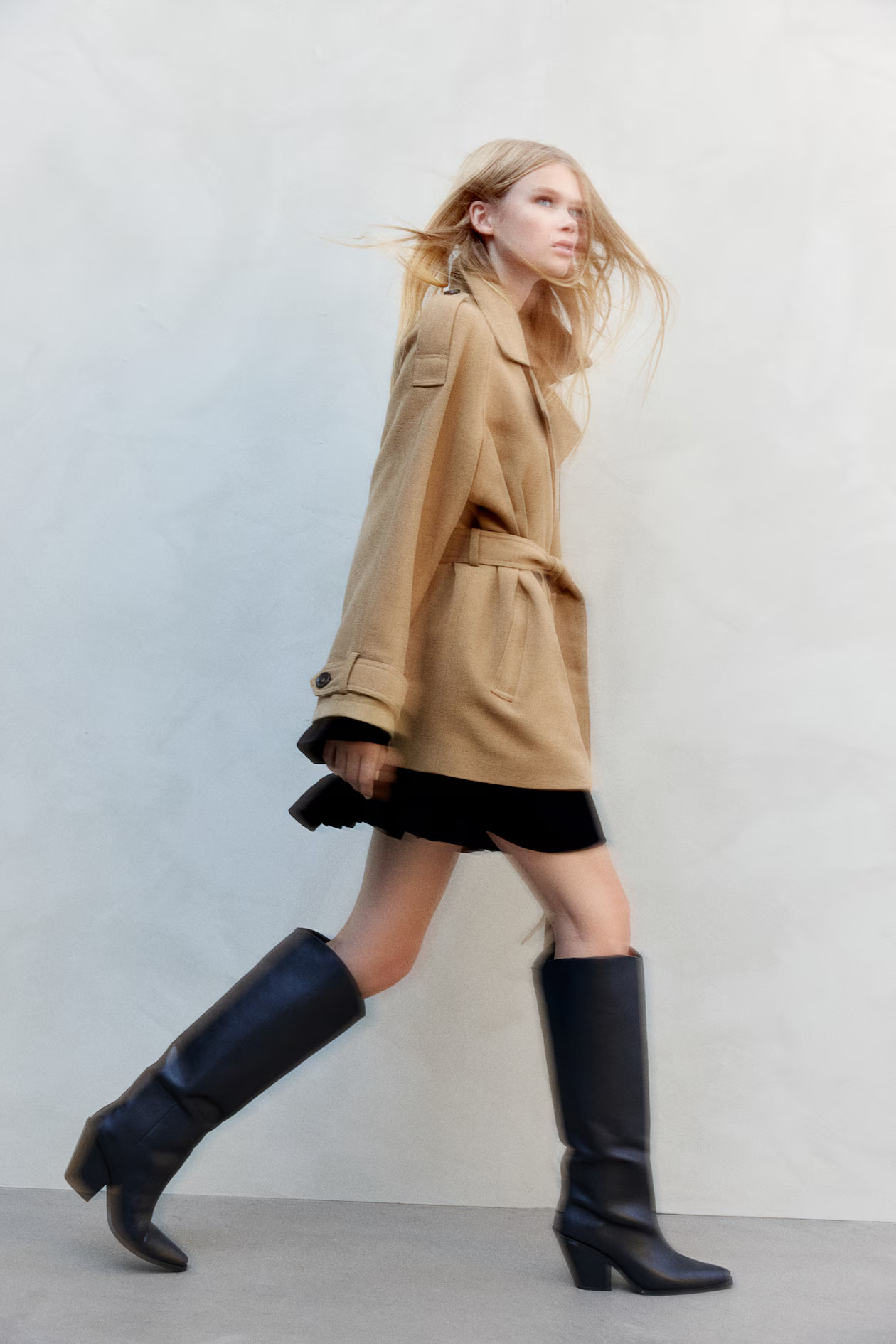 Short felted pea coat | H&M (UK, MY, IN, SG, PH, TW, HK)
