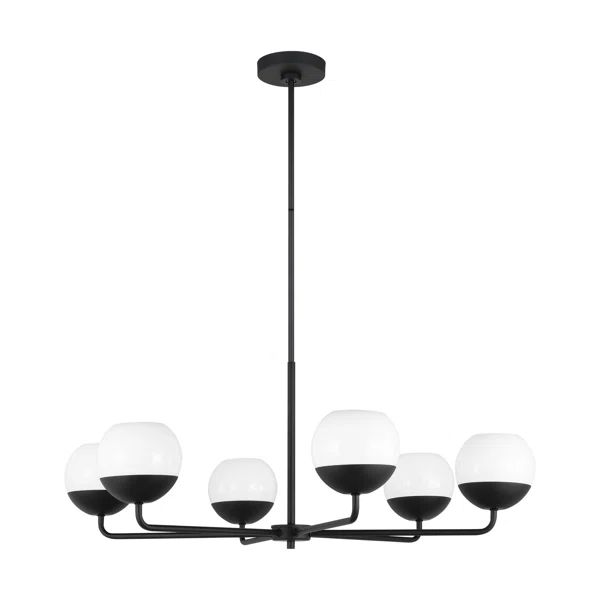 Avoca 6 - Light Dimmable Classic / Traditional Chandelier | Wayfair North America