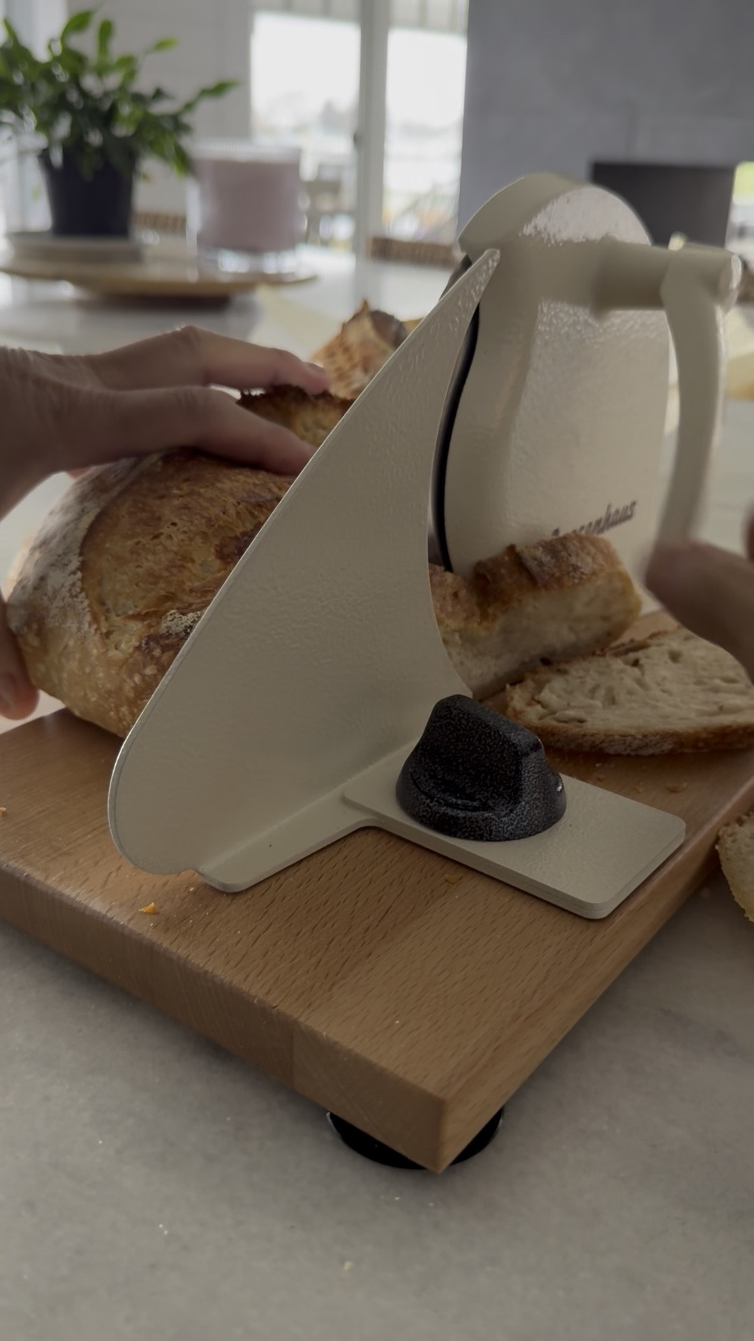 It’s back in stock! Zassenhaus Manual Bread Slicer is a game changer if you make sourdough bread! 

#LTKHome #LTKGiftGuide