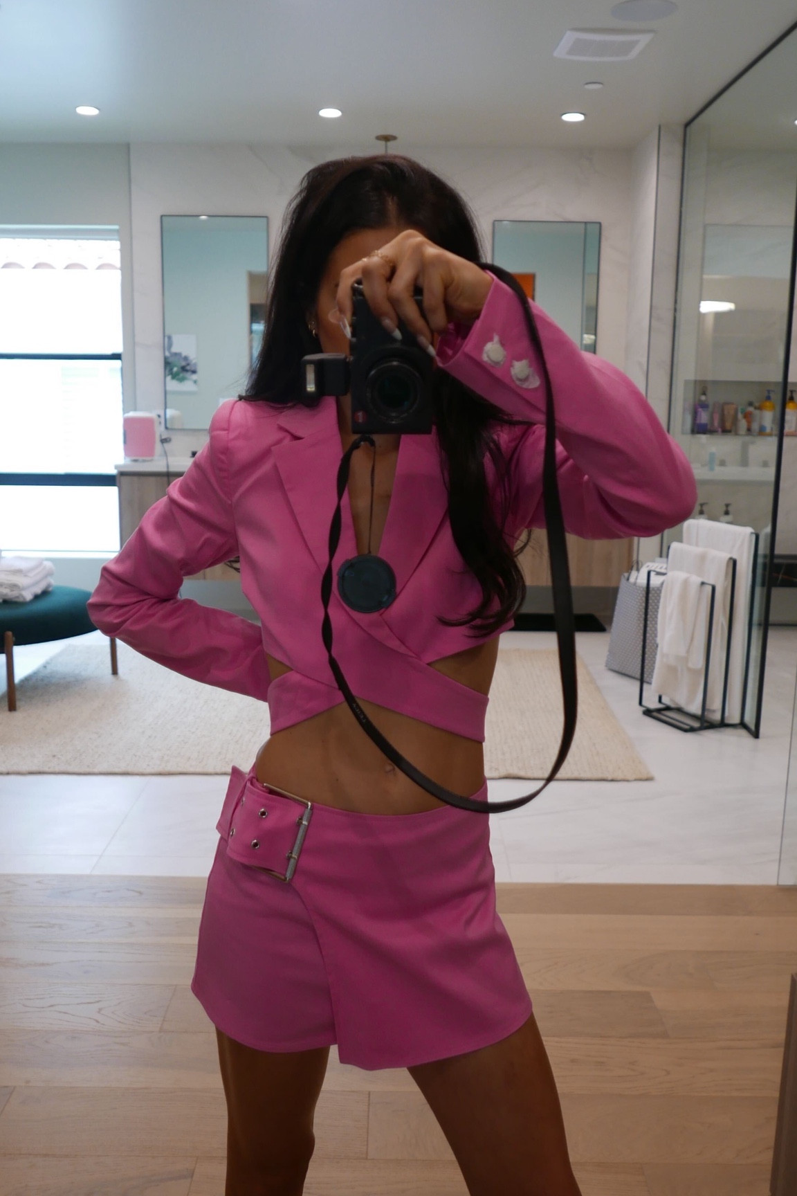 Pink blazer matching set, ootd, Los Angeles fashion, selling sunset outfit ideas, selling sunset outfits, fall outfit ideas 

#LTKSeasonal #LTKBacktoSchool #LTKFind