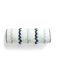 7x20 Chenille Waves Bolster Outdoor Pillow | TJ Maxx