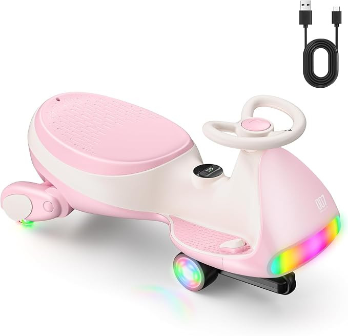 FanttikRide N7 Ultra Quiet Electric Wiggle Car, USB-C, Digital Display | Amazon (US)