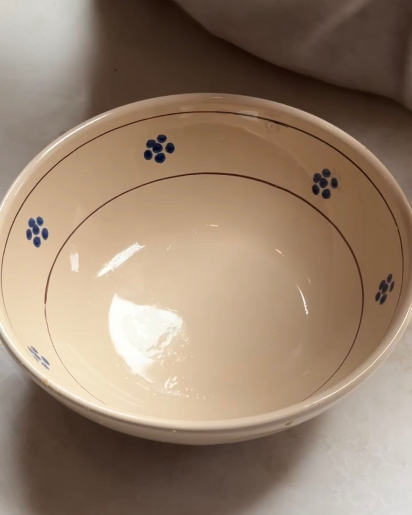 Italian ceramic bowl! Saw these all over Puglia when we visited.