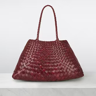 Santa Croce Woven Leather Tote Bag | Brown Thomas (IE)