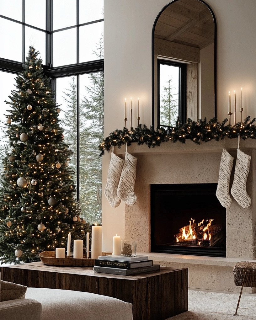 𝘊𝘩𝘳𝘪𝘴𝘵𝘮𝘢𝘴 𝘪𝘴 𝘤𝘰𝘮𝘪𝘯𝘨 ✨✨
Organic elements and modern lines combine for a truly breathtaking Christmas. From earthy textures to festive transitional details, every corner is dressed in holiday best. 🤍

#LTKSeasonal #LTKSaleAlert #LTKHome