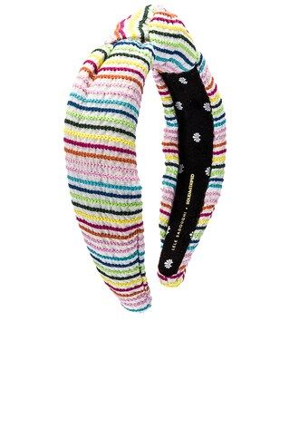 Lele Sadoughi X Solid & Striped Knotted Headband in Multicolor Stitch from Revolve.com | Revolve Clothing (Global)