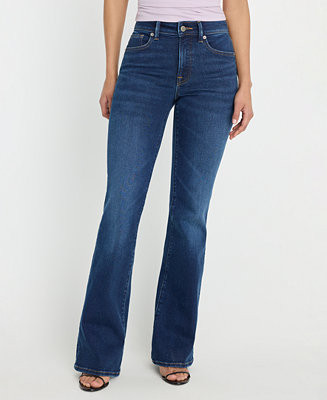 Women's Compression Good Legs Flare Jeans | Macy's