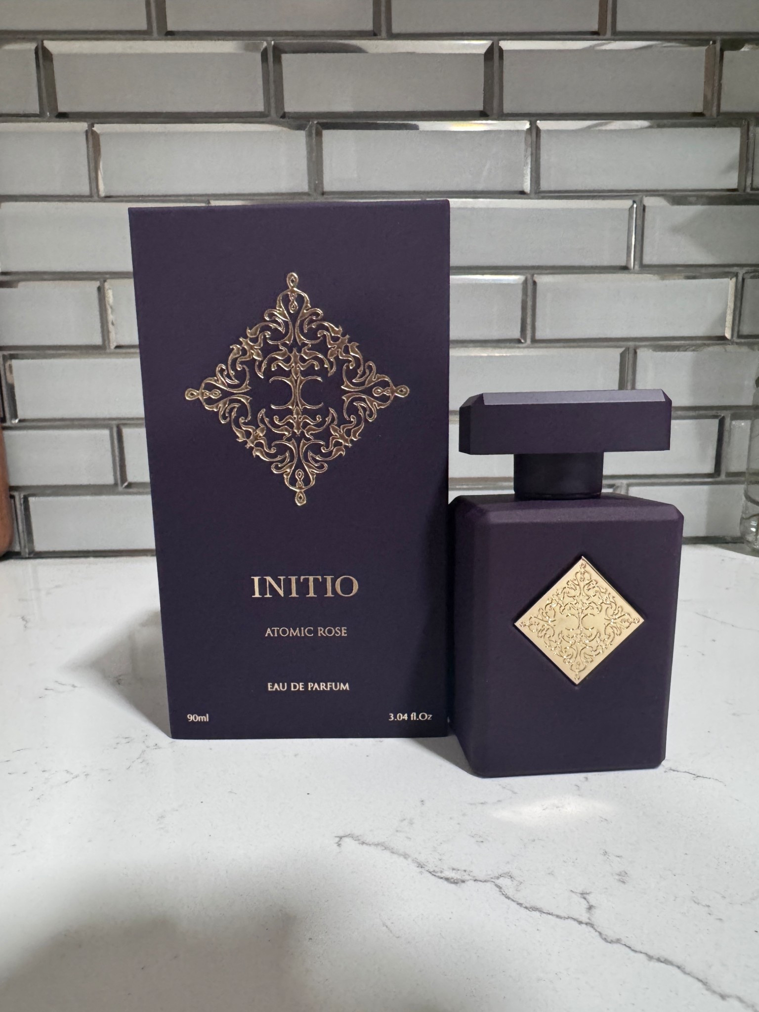 Initio - Atomic Rose + bergamot + vanilla 🤩 scent 
Perfume (unisex) 

#LTKFamily #LTKMens #LTKTravel