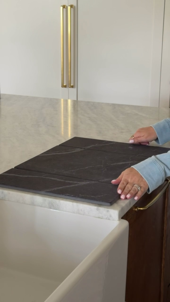 My favorite Amazon faux soapstone drying mat now comes in a foldable version! Perfect for tucking away in the drawer when you’re in a pinch for space—or simply don’t want it on your counters! Non-Toxic, BPA-Free, and Eco-Friendly!

#LTKHome