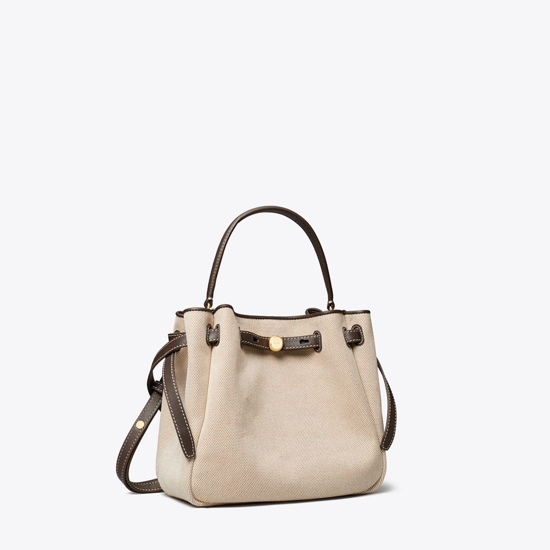 Tory Burch Romy Canvas Bucket Bag | Tory Burch (US)